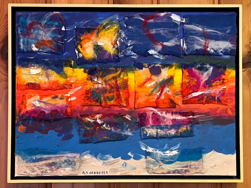 Felted Sunset