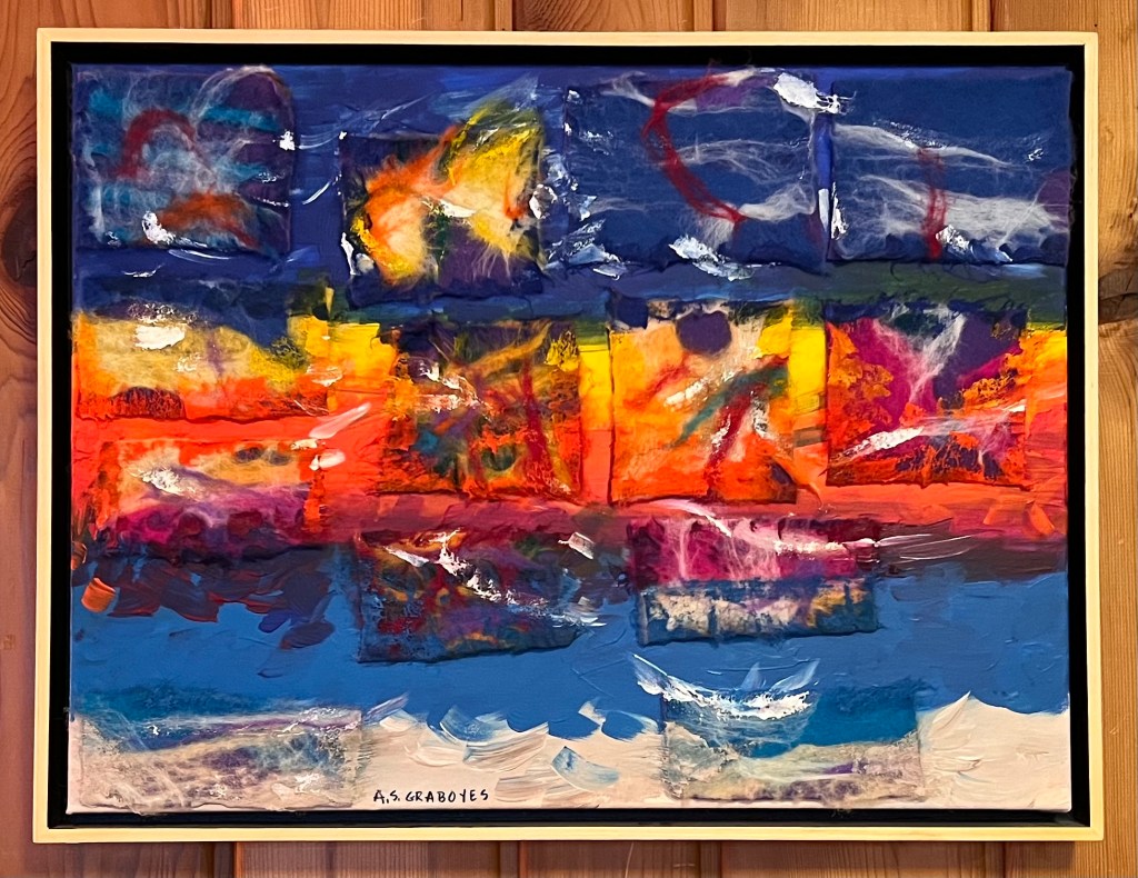 Felted Sunset
