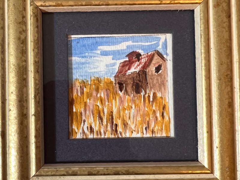 Isolated Barn